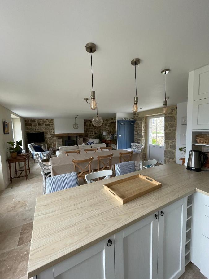Les Cottages Du Manoir, Jacuzzi -Crozon Esterno foto